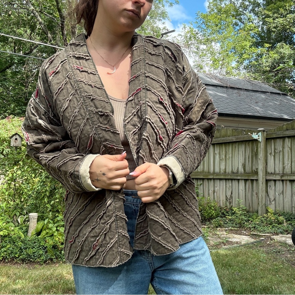 Textured Handmade Jacket - Picture 2 of 7